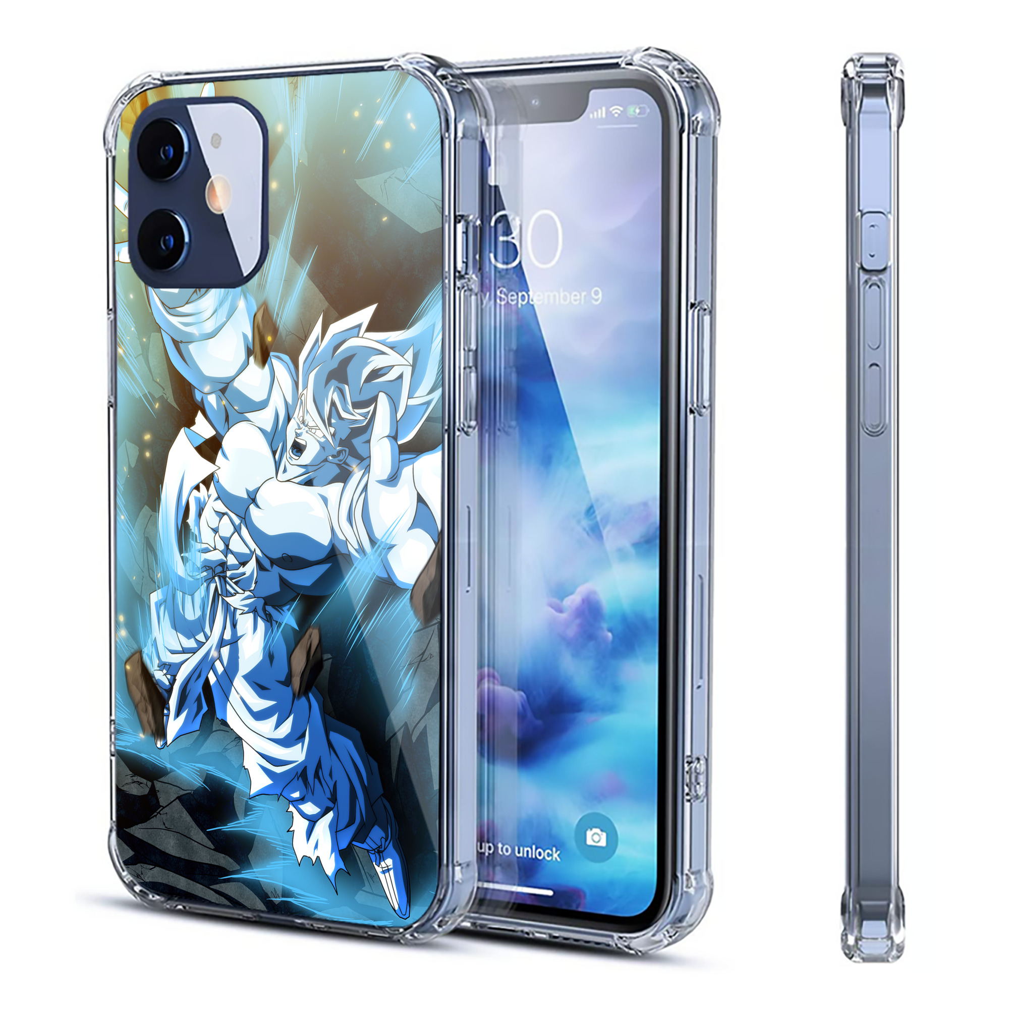 （画像用） ドラゴンボール DRAGON BALL 【iPhone 12シリーズ対応】透明スマホケース（クリアソフトケース）